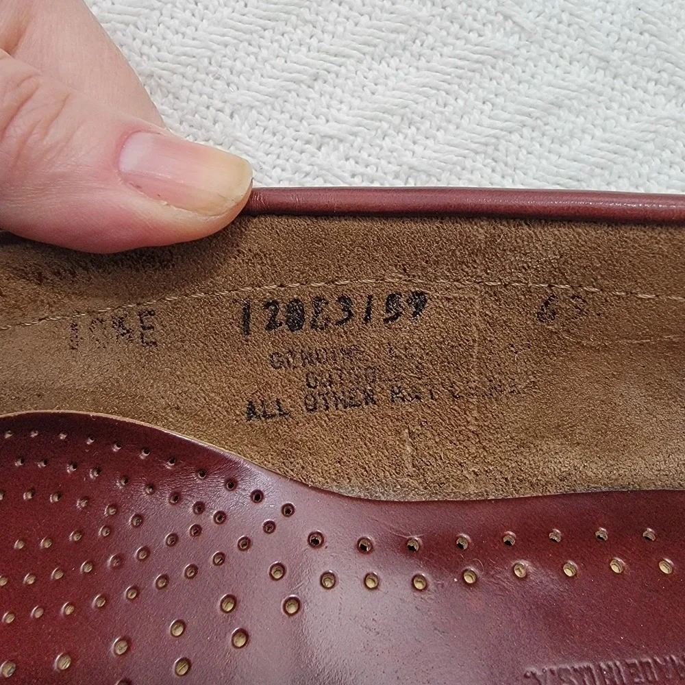 G.H. Bass‎ & Co Weejuns Layton Tassel Loafers Kiltie Burgundy Sz 10.5 E Made USA